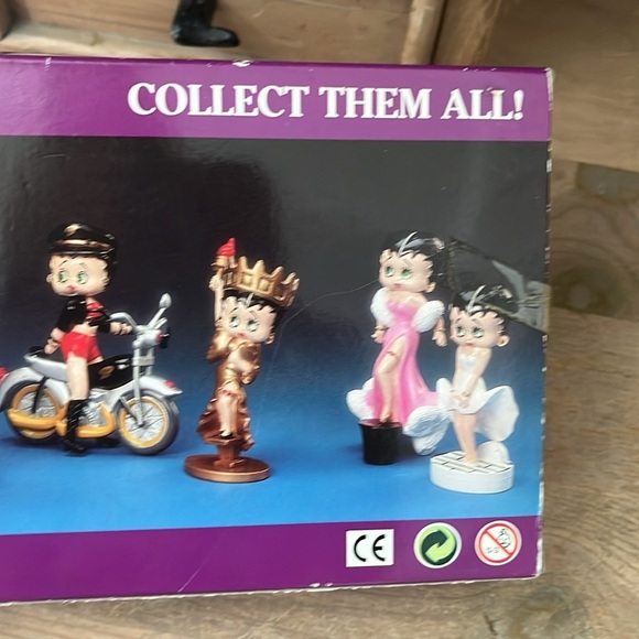 Vintage Betty Boop Mini Collectibles Set of 4 NWT 1998 King Features - Picture 6 of 7